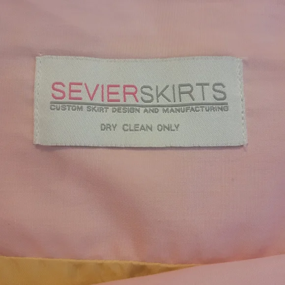 🔥 EUC Sevier Barbie Pink Tweed A-line skirt Size M 🔥 - Picture 3 of 4